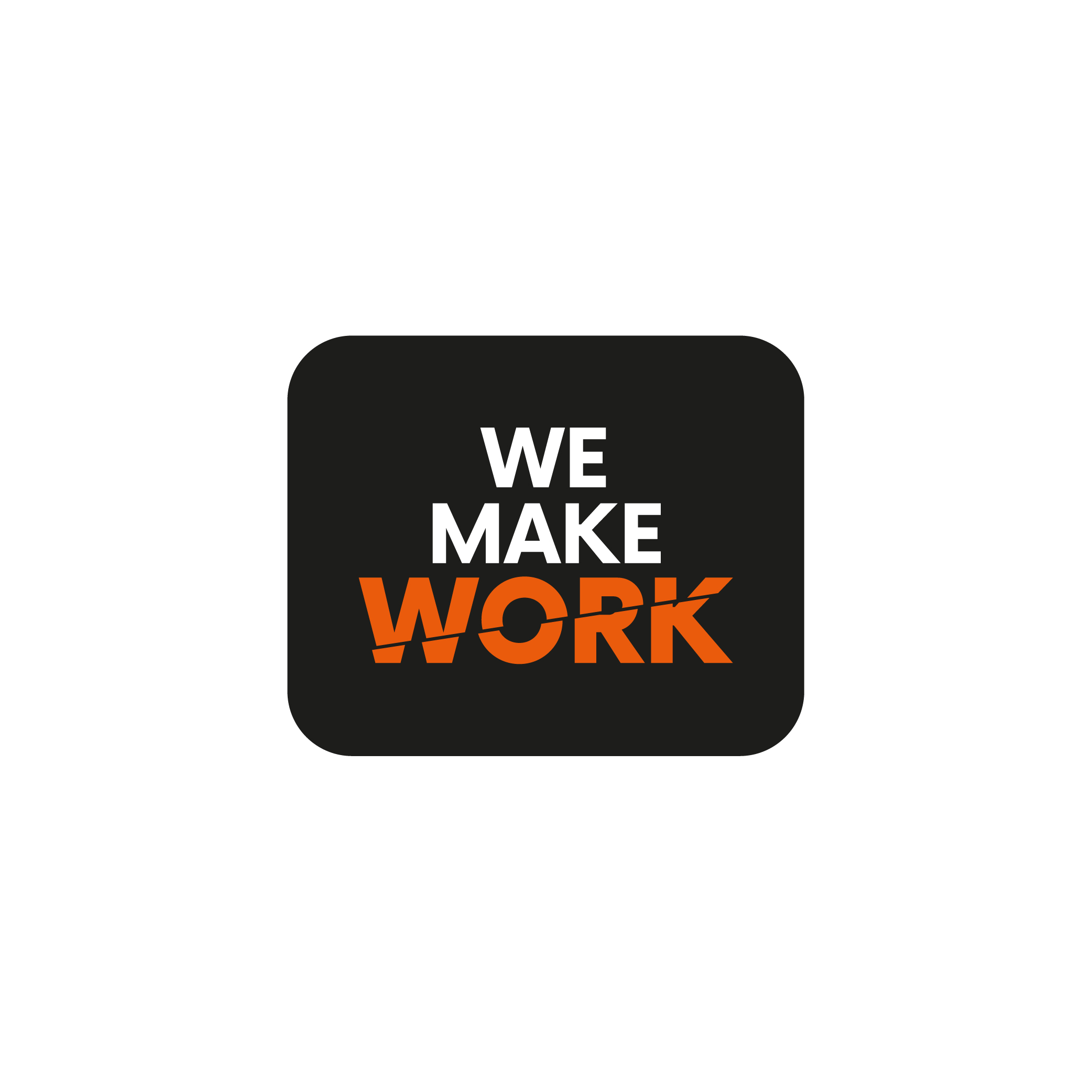 Logo design Utrecht / WE MAKE WORK